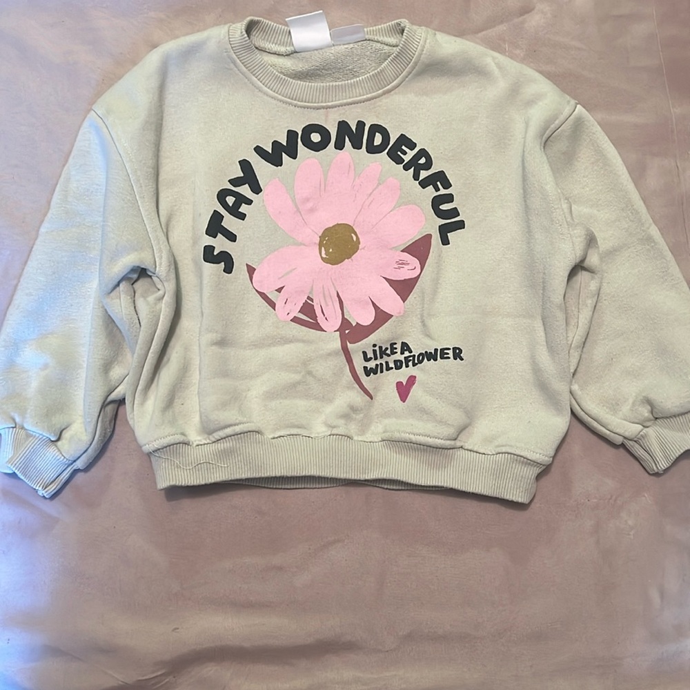 Zara printed sweatshirt for kids